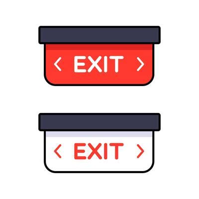 Image result for Exit Button Jpg