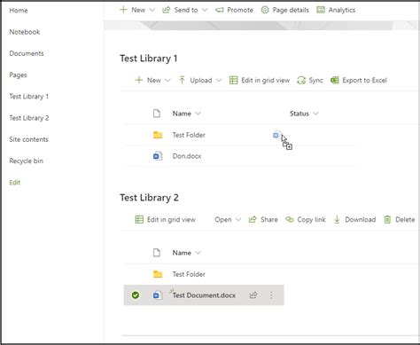 SharePoint Online - Drag and Drop Files Between SharePoint Libraries ...