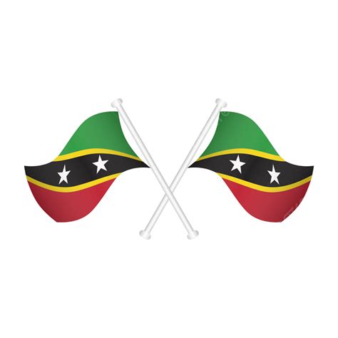 Saint Kitts Flag, Saint Kitts, Flag, Country PNG and Vector with ...