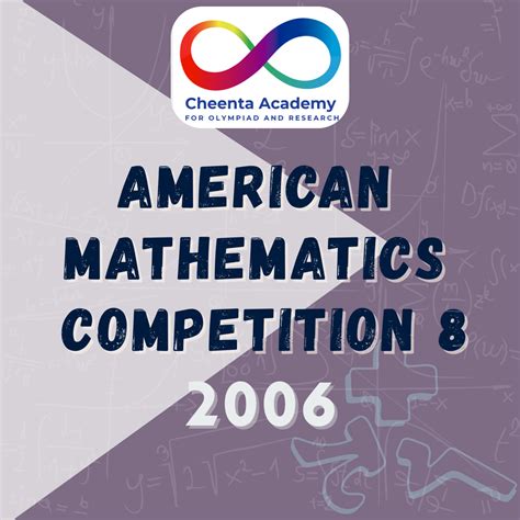 American Mathematics Competition - 2006 - Cheenta Academy