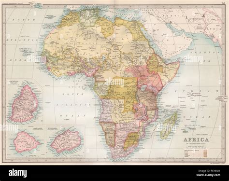 Map Of Africa In 1890