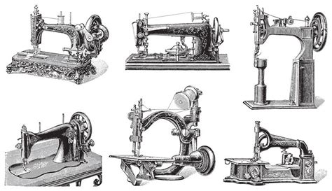 Image result for Early Sewing Machine