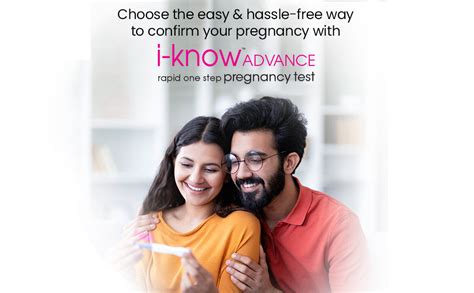 Buy i-know ADVANCE Rapid One Step Pregnancy Test, 1 Kit | 19 Minutes ...