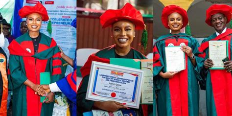 Nancy Isime bags honorary doctorate degree from American university - Daily Post Nigeria