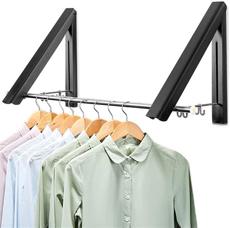 LIVEHITOP Folding Wall Mounted Drying Rack with Retractable India | Ubuy