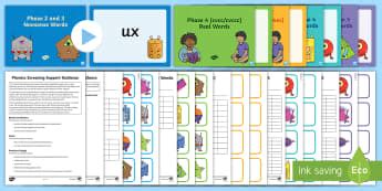 Revision Materials - Phonics Screening Check - Twinkl