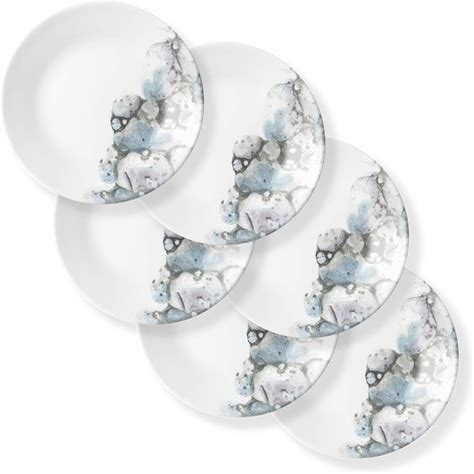 Corelle Chip Resistant Dinnerware Set, 6-Piece, Lumos : Amazon.co.uk ...