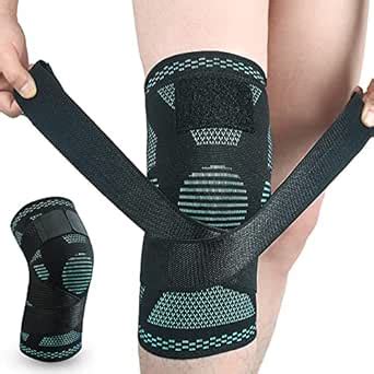 Buy Zucng Knee Brace Support for Men Women Adjustable Knee Sleeves for ...
