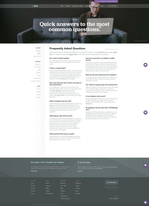FAQ Page Design 的图像结果