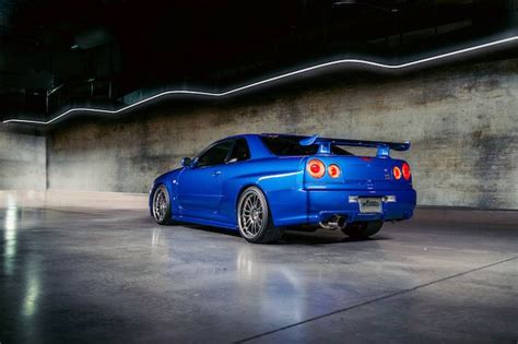 A subasta el Nissan Skyline R34 GT-R de Paul Walker