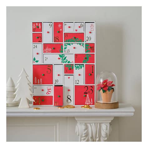 Wooden Advent Calendar Drawers | Hobbycraft