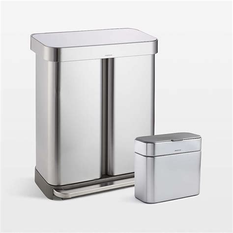 Simplehuman Trash Cans | Crate & Barrel