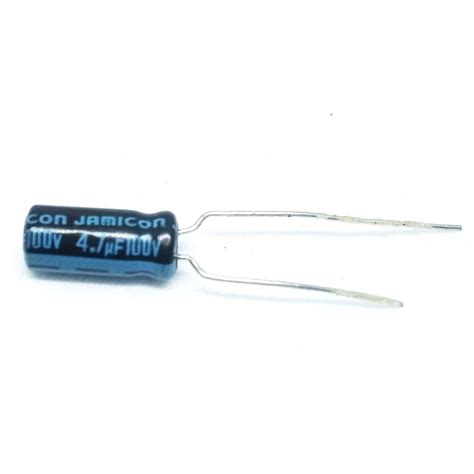 4.7uF 100V Electrolytic Capacitor (Pack of 1) – Indian Hobby Center