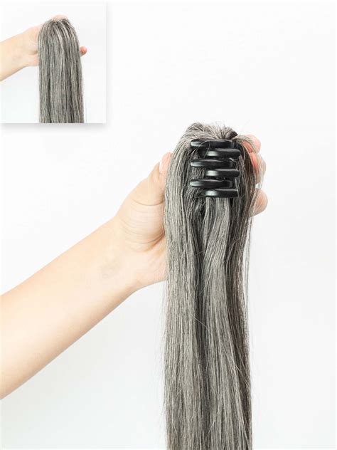 Grey Hair Extensions Collection | Human Hair