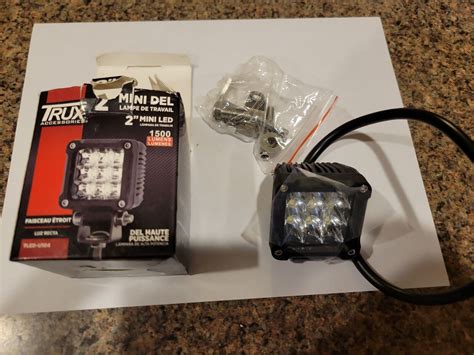 Trux Accessories TLED-U104 2" Mini LED Spot Work Lamp 9 Diodes 1500 ...