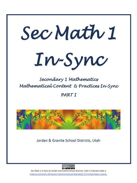 Image result for Secondary Math 1 Answer Key