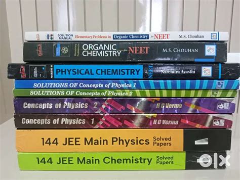 Brand New JEE/NEET Books: HCV, MS Chouhan, N Avasthi, PYQs - Books ...