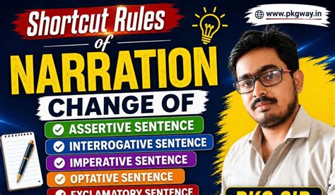 Narration Change Rules :Home Task