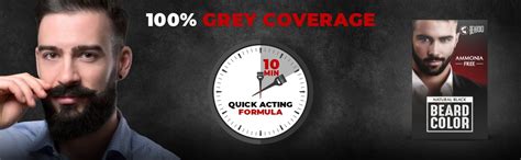 Beardo Natural Black Beard Color for Men 60ml With Godfather Beard Wash ...