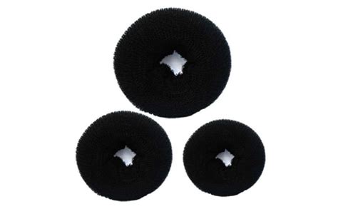 Homeoculture Hair Donuts, Black (Pack Of 3) : Amazon.in: Beauty