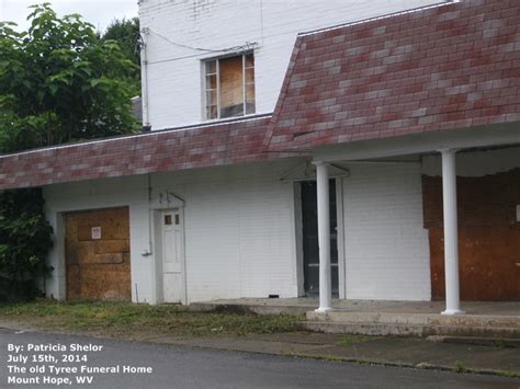 The Old Tyree Funeral Home, Mount Hope WV 25880 - Wandering Souls ...