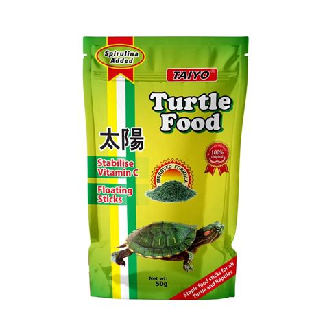 TAIYO Turtle Food Pouch (50G), All Life Stages, Stick : Amazon.in: Pet ...