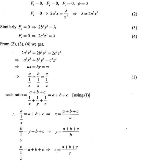 Applications: Maxima and Minima for Functions of Two Variables ...