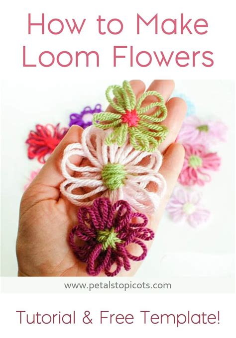 Image result for Using a Flower Loom