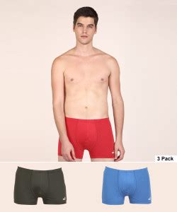 PUMA Men Stretch Trunk Pln 03-Pk of 3 Brief - Buy PUMA Men Stretch ...