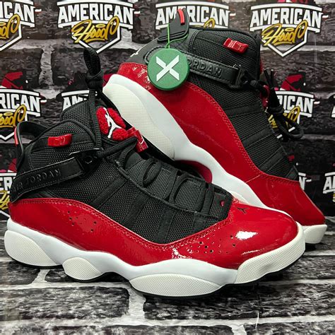 Jordan 6 Rings Gym Red - American Hood