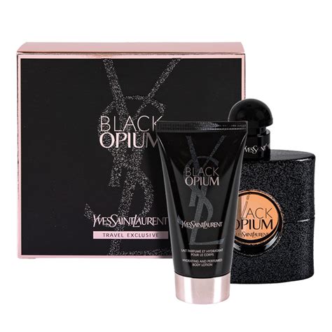 Yves Saint Laurent Black Opium Set EdP 50ml + Body Lotion 50ml ...