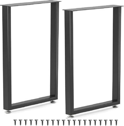 Amazon.com: Yes4All Metal Table Legs, 28 inch Height with Adjustable ...