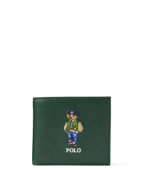 Polo Ralph Lauren Medium Polo Bear Billfold Wallet | David Jones