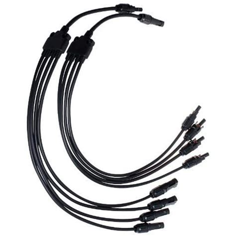 Solar Male and Female Y Parallel Branch Connectors | Ubuy India