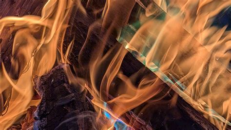 Wallpaper logs, fire, flame, coals hd, picture, image