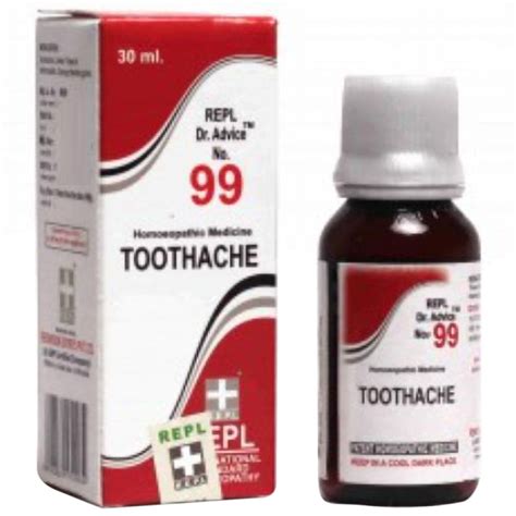 Buy REPL Dr. Advice No.99 Toothache Drops, 30 ml | 19 Minutes Delivery ...