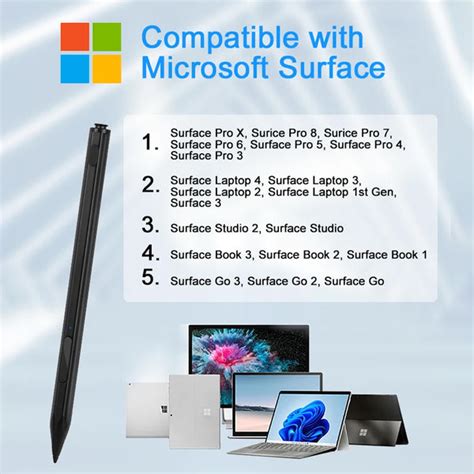 TECPHILE WR19 Stylus Pen for Microsoft Surface | Concept Kart