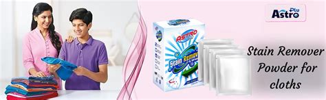 Astro Plus Stain Remover Powder for cloths, Powerful Stain Removal ...