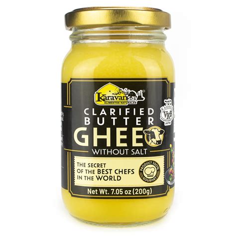 Amazon.com : KARAVANSAY GHEE clarified butter. Natural Flavor - Kosher, Keto Friendly Diet ...