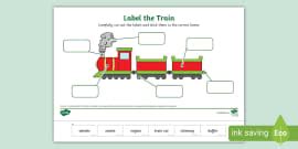 Label the Tractor Activity Sheet, Tractors (teacher made)