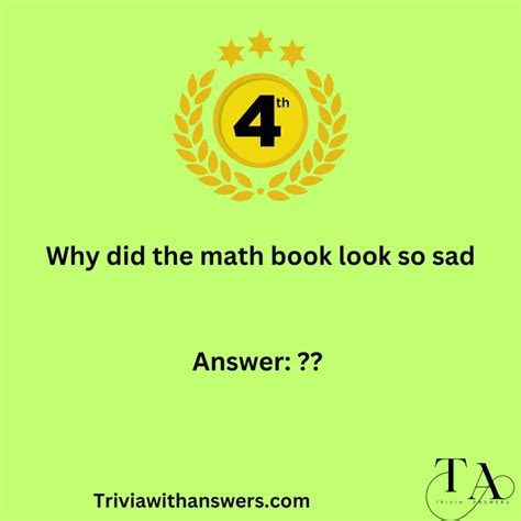147+ Fun and Challenging 4th Grade Trivia Questions and Answers to ...
