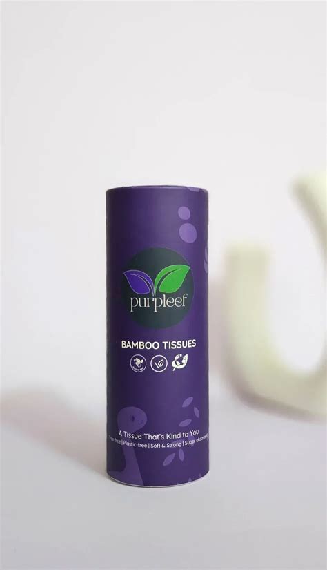 Bamboo Facial Tissues by Purpleef | TrueFiber