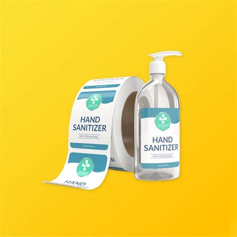 Custom Packaging Labels for Bottles | Silver Edge Packaging