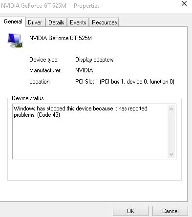 Image result for Windows Code 43