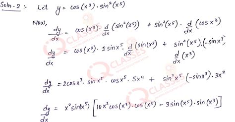 Class12 CBSE Maths Important Questions Chapter Differentiation