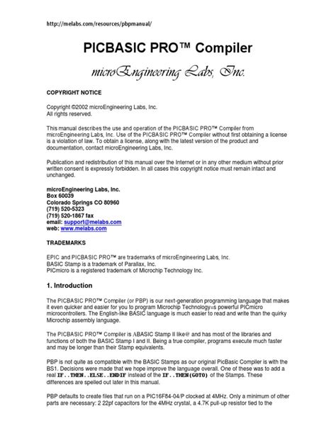 PicBasic Programming 的图像结果