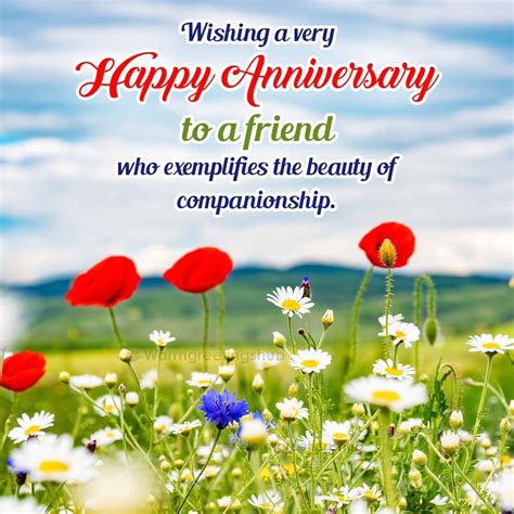 Happy Anniversary For A Friend Messages - goodmorningmsg.com ...