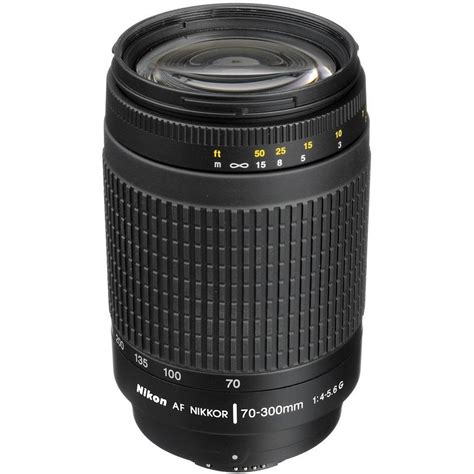 Nikon AF 70-300 mm f/4-5.6G Telephoto Zoom Lens for Nikon DSLR Camera ...