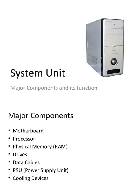 System Unit vs CPU 的图像结果