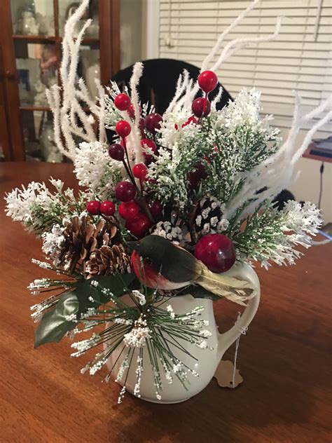 Artificial Christmas Centerpieces